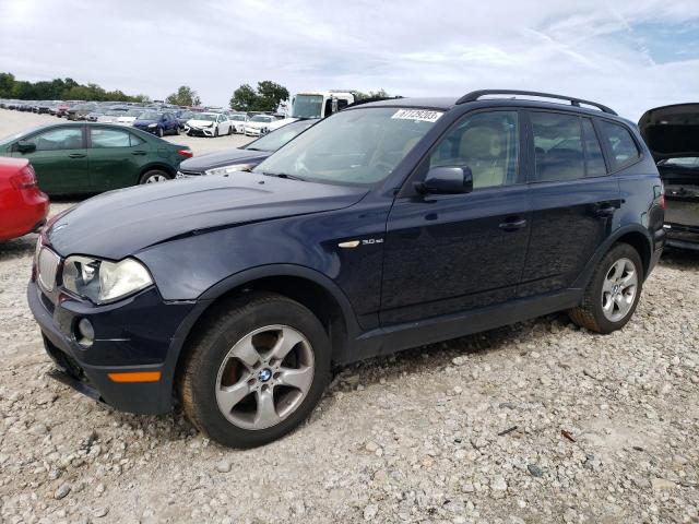 BMW X3 3.0SI 2008 wbxpc93498wj22604