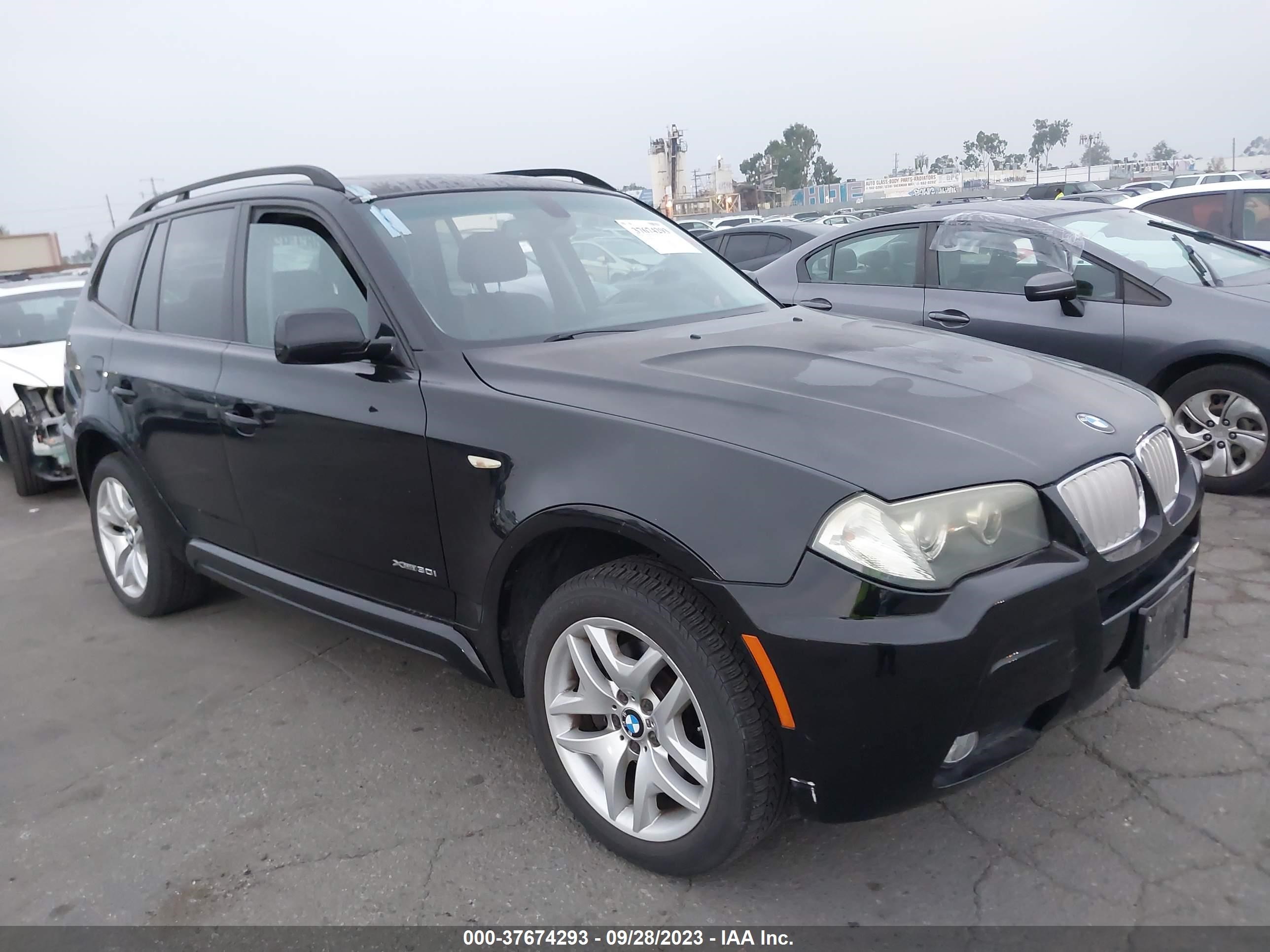 BMW X3 2009 wbxpc93499wj27142