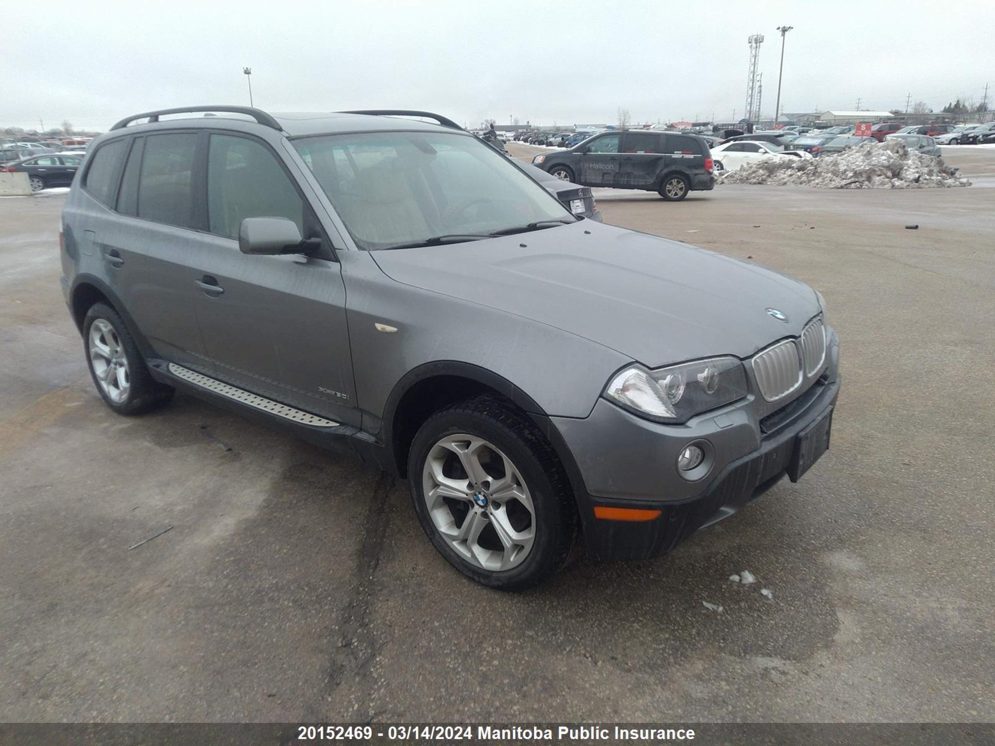 BMW X3 2009 wbxpc93499wj29828