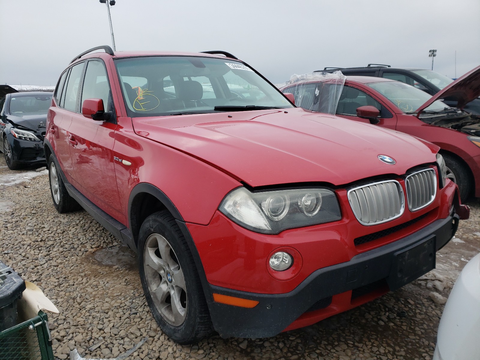 BMW X3 3.0SI 2007 wbxpc934x7wf04349