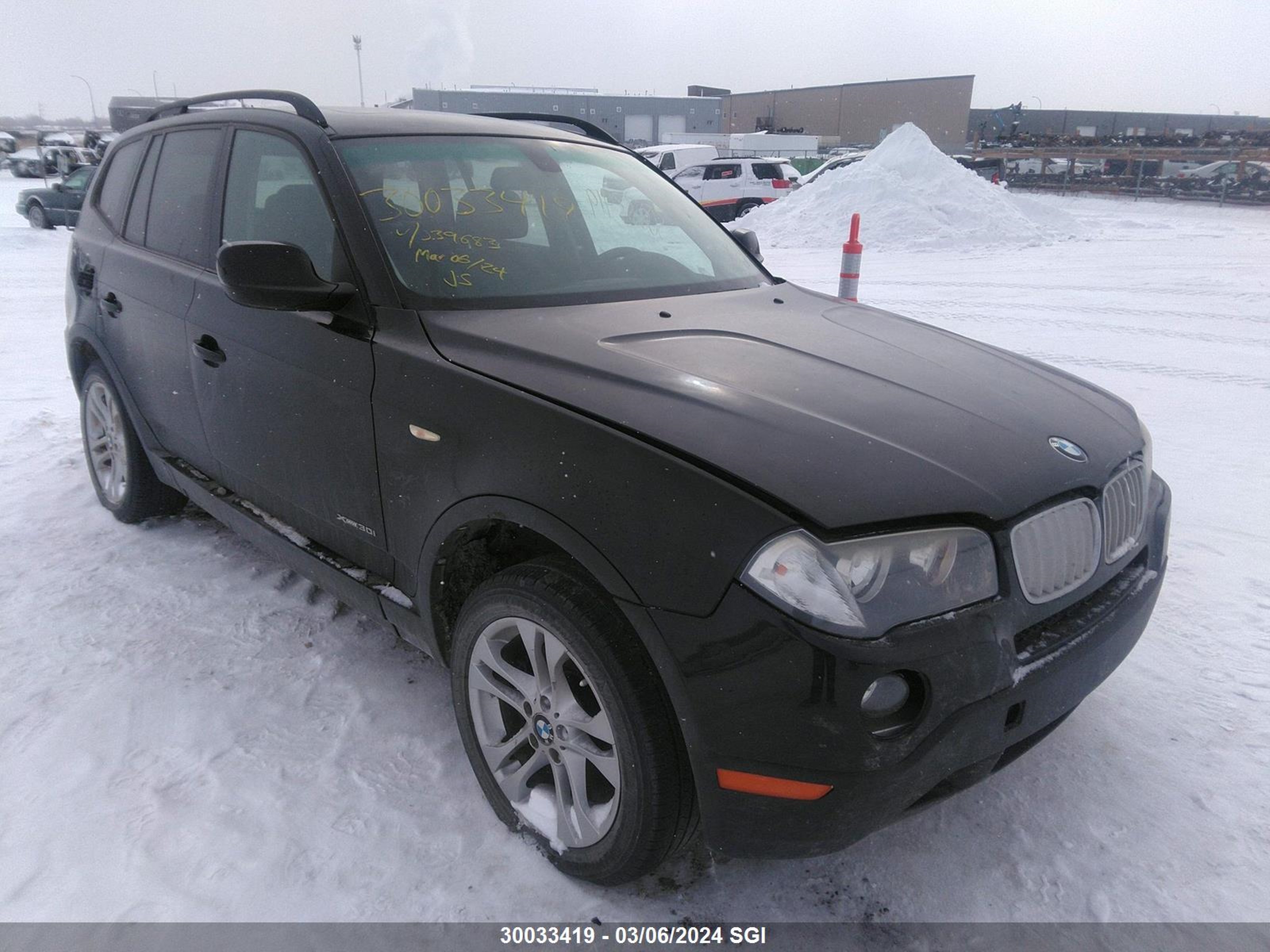 BMW X3 2010 wbxpc9c49awj39683