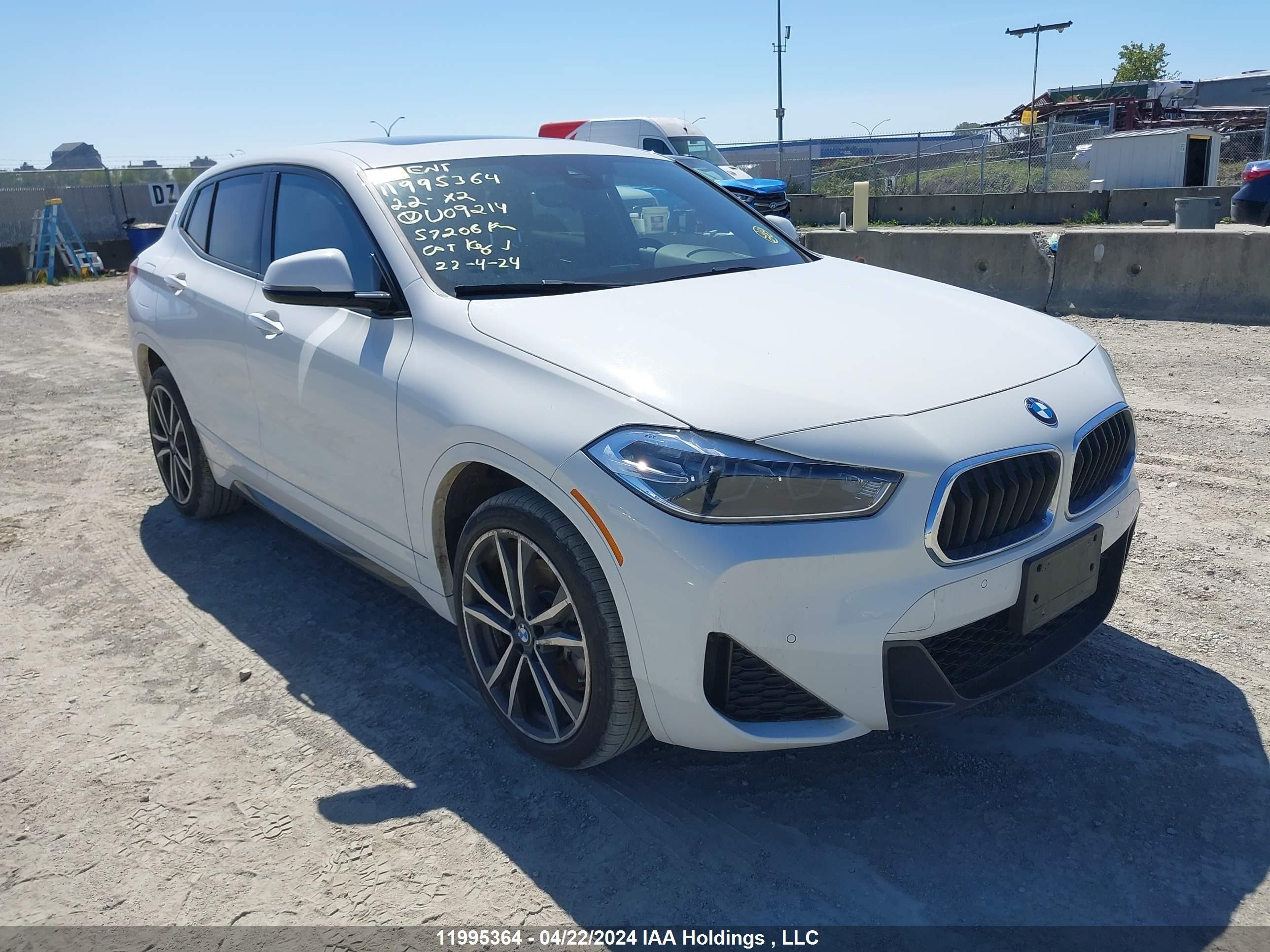 BMW X2 2022 wbxyj1c04n5u09214