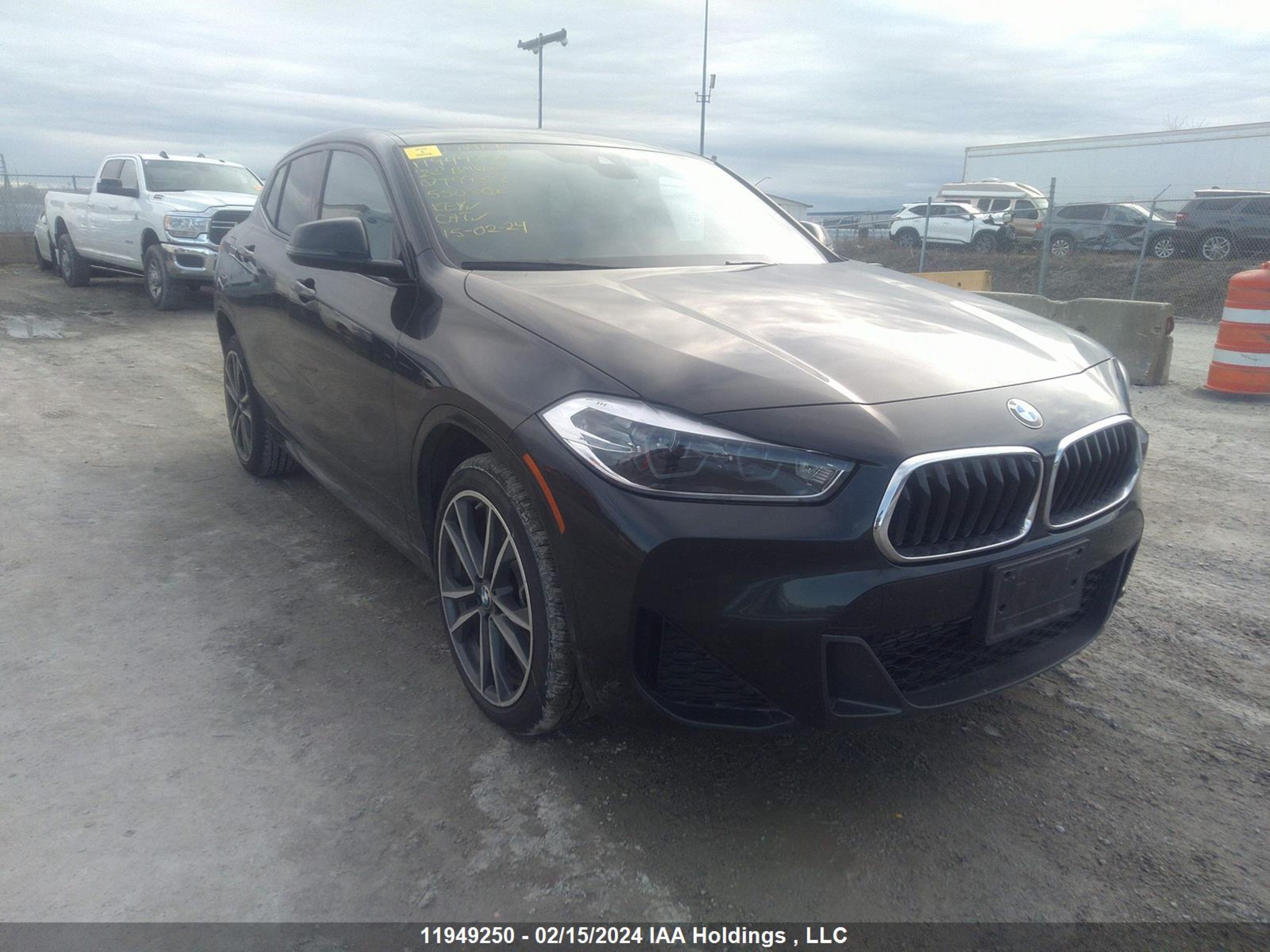 BMW X2 2022 wbxyj1c07n5t99312