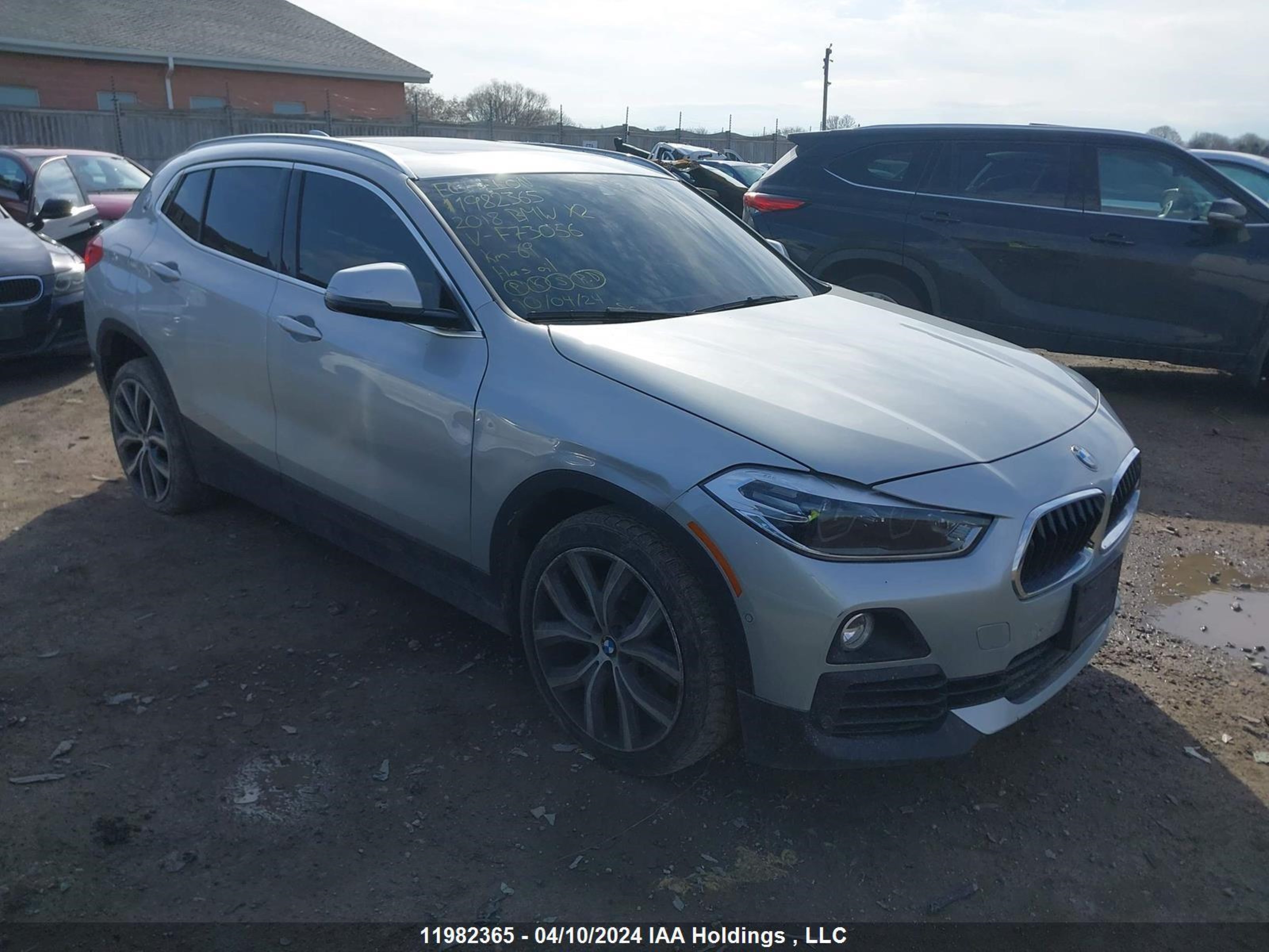 BMW X2 2018 wbxyj5c30jef73056