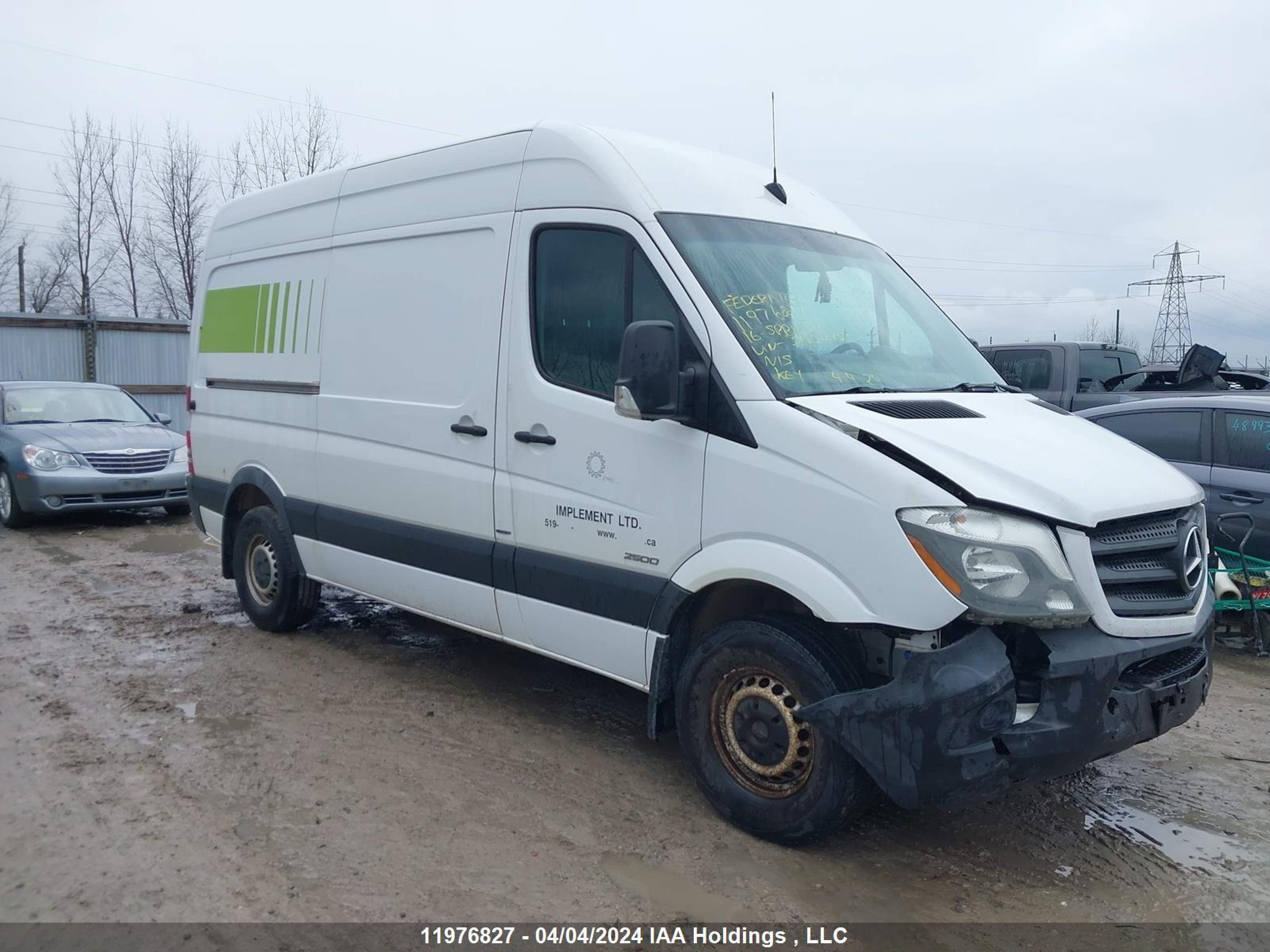 MERCEDES-BENZ SPRINTER 2016 wd3be7dd1gp305275