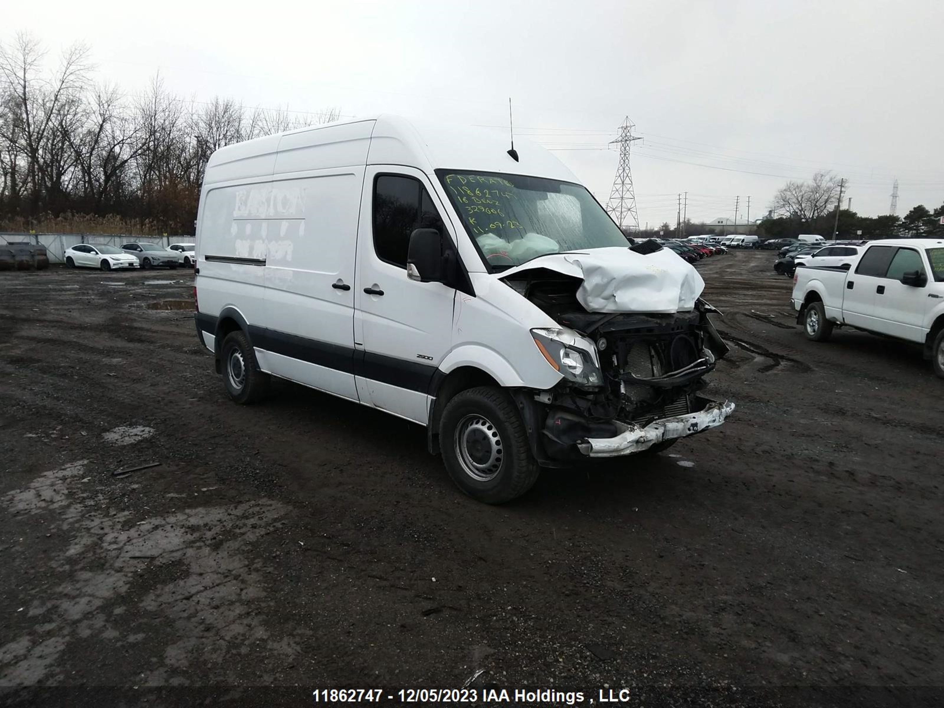 MERCEDES-BENZ SPRINTER 2016 wd3be7dd8gp329606