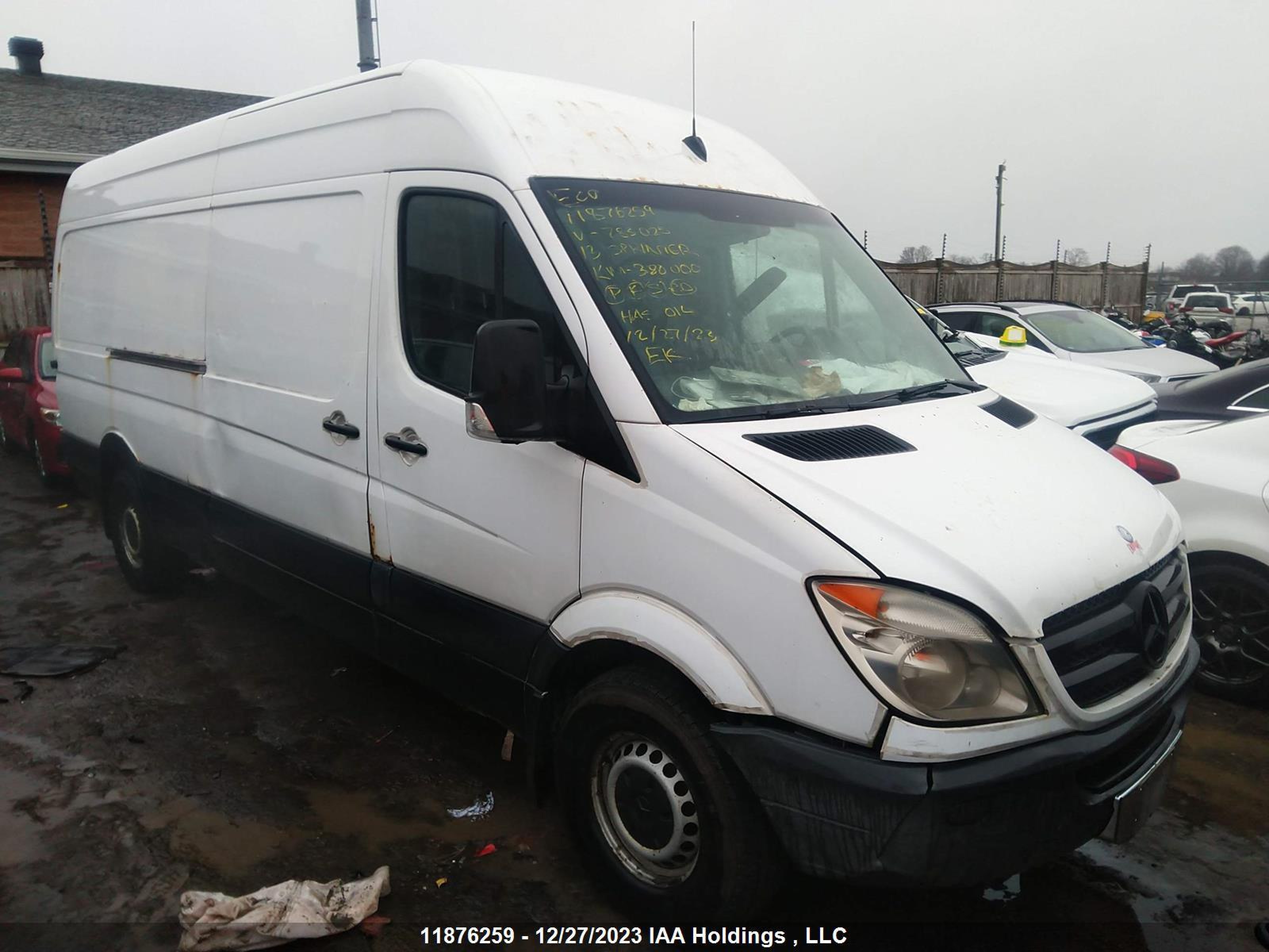 MERCEDES-BENZ SPRINTER 2013 wd3be8cc3d5783025