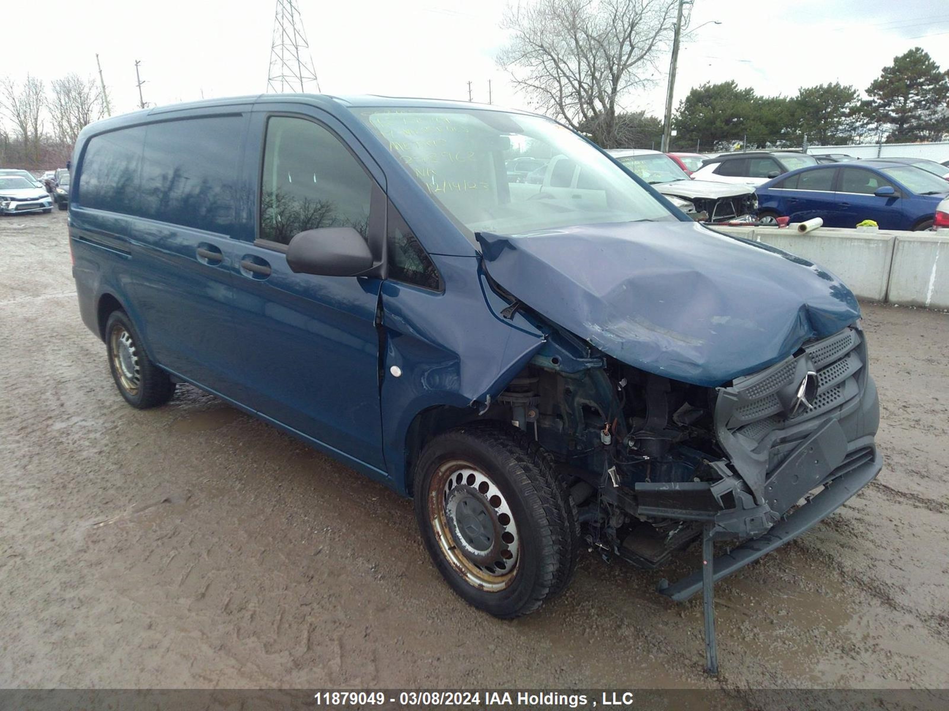 MERCEDES-BENZ METRIS 2017 wd3bg2ea3h3298968