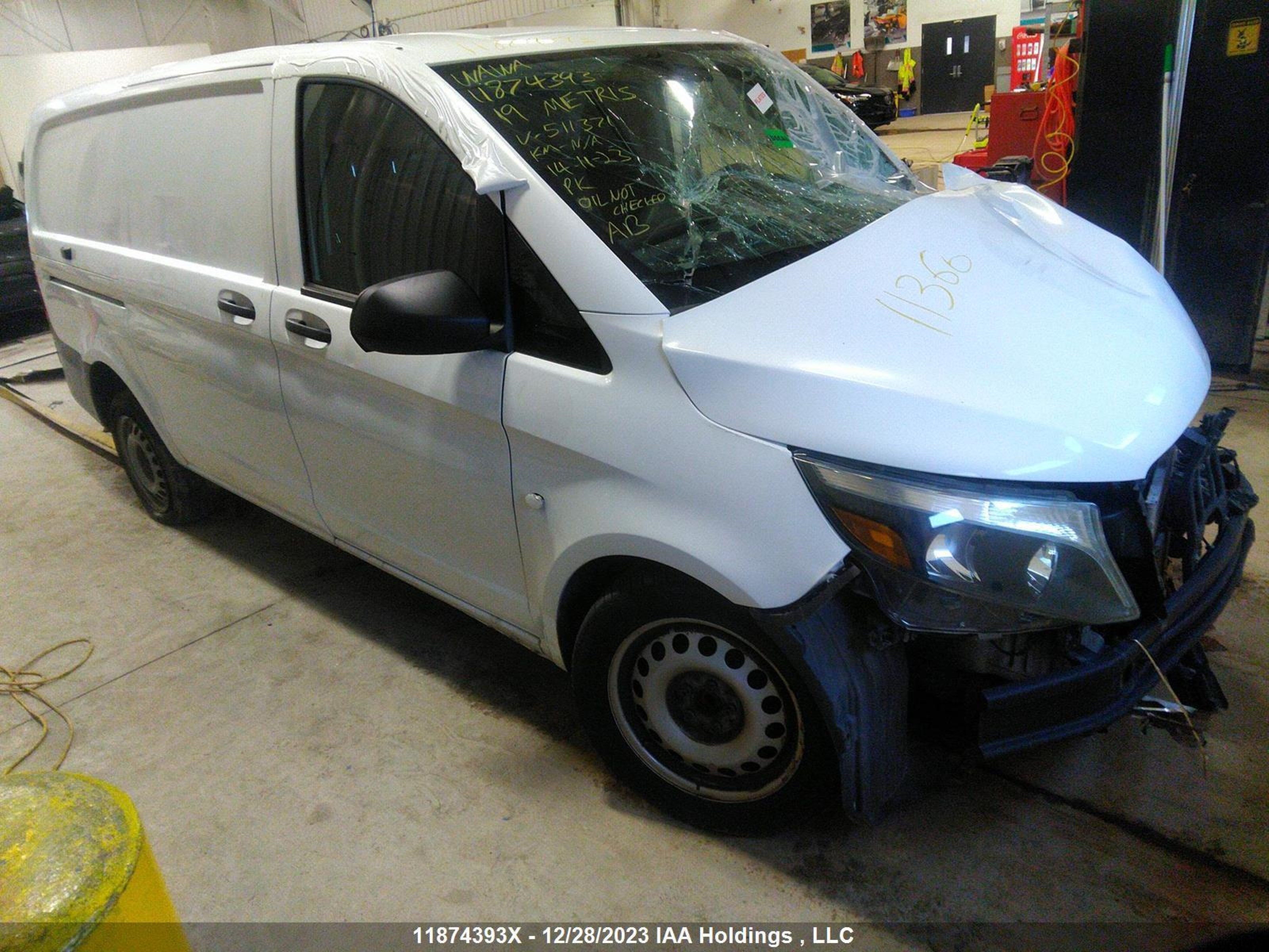 MERCEDES-BENZ METRIS 2019 wd3bg2ea6k3511371