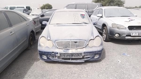 MERCEDES-BENZ C200 2005 wdb2030421f650597