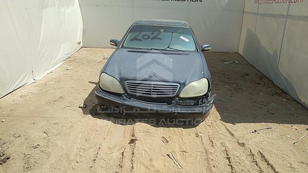 MERCEDES-BENZ S 500 2001 wdb2201651a200399