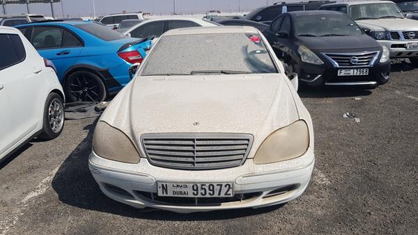 MERCEDES-BENZ S 320 2003 wdb2201671a329099