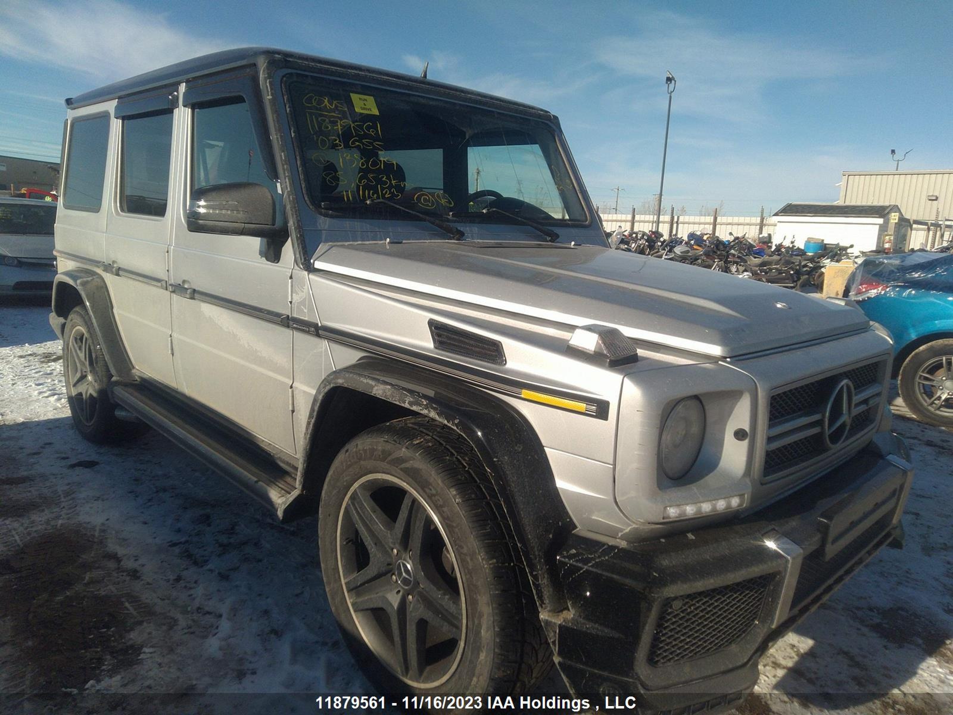 MERCEDES-BENZ G-KLASSE 2003 wdb4632481x138019