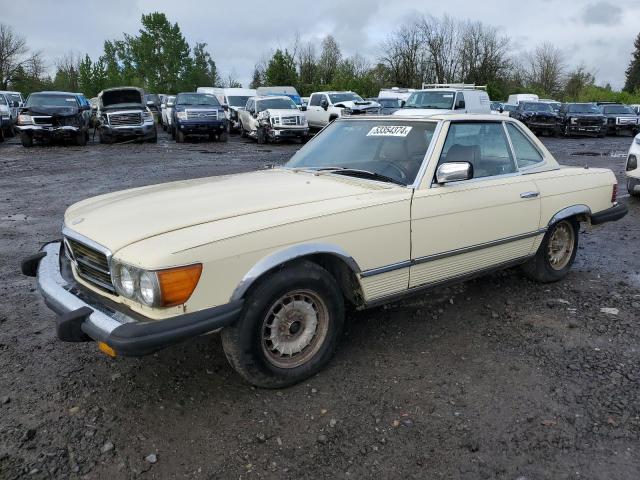 MERCEDES-BENZ SL-CLASS 1984 wdbba45a2ea011418