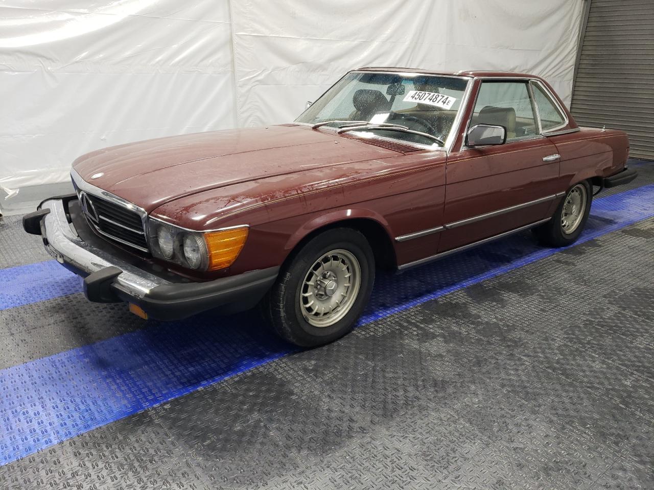 MERCEDES-BENZ SL-KLASSE 1982 wdbba45a5cb012439