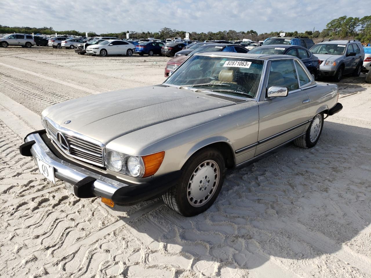 MERCEDES-BENZ SL-KLASSE 1985 wdbba45c5fa021668