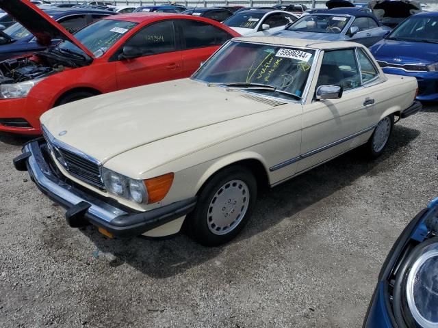 MERCEDES-BENZ SL-CLASS 1986 wdbba48d1ga047254