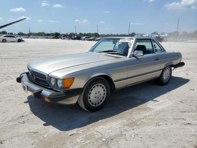 MERCEDES-BENZ SL-CLASS 1987 wdbba48d3ha072481