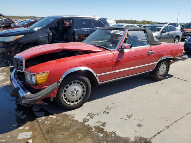 MERCEDES-BENZ 560 SL 1987 wdbba48d4ha073381