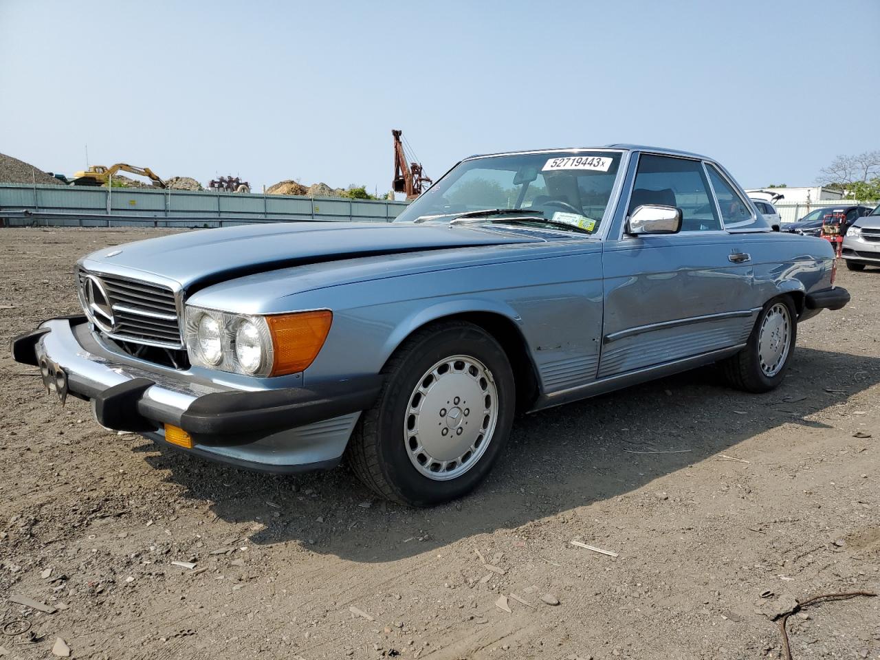 MERCEDES-BENZ SL-KLASSE 1988 wdbba48d5ja075503