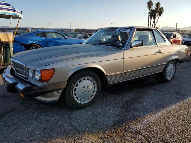 MERCEDES-BENZ 560 SL 1986 wdbba48d7ga038817