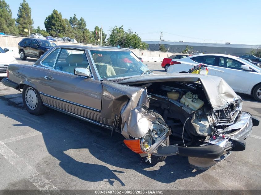 MERCEDES SL 560 1987 wdbba48d9ha057905