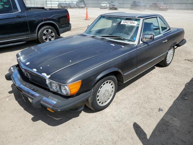 MERCEDES-BENZ SL-CLASS 1987 wdbba48dxha067102