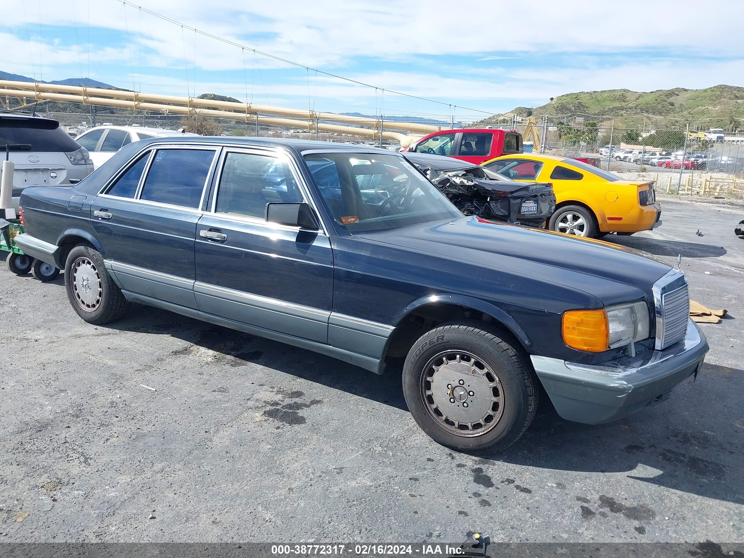 MERCEDES-BENZ NULL 1987 wdbca35d2ha322229