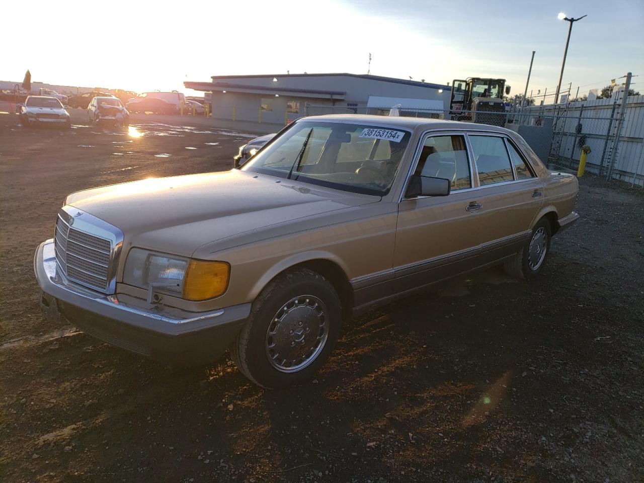 MERCEDES-BENZ S-KLASSE 1986 wdbca35d5ga213441