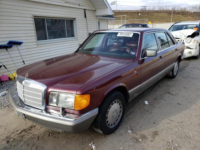 MERCEDES-BENZ 420 SEL 1987 wdbca35d9ha355051