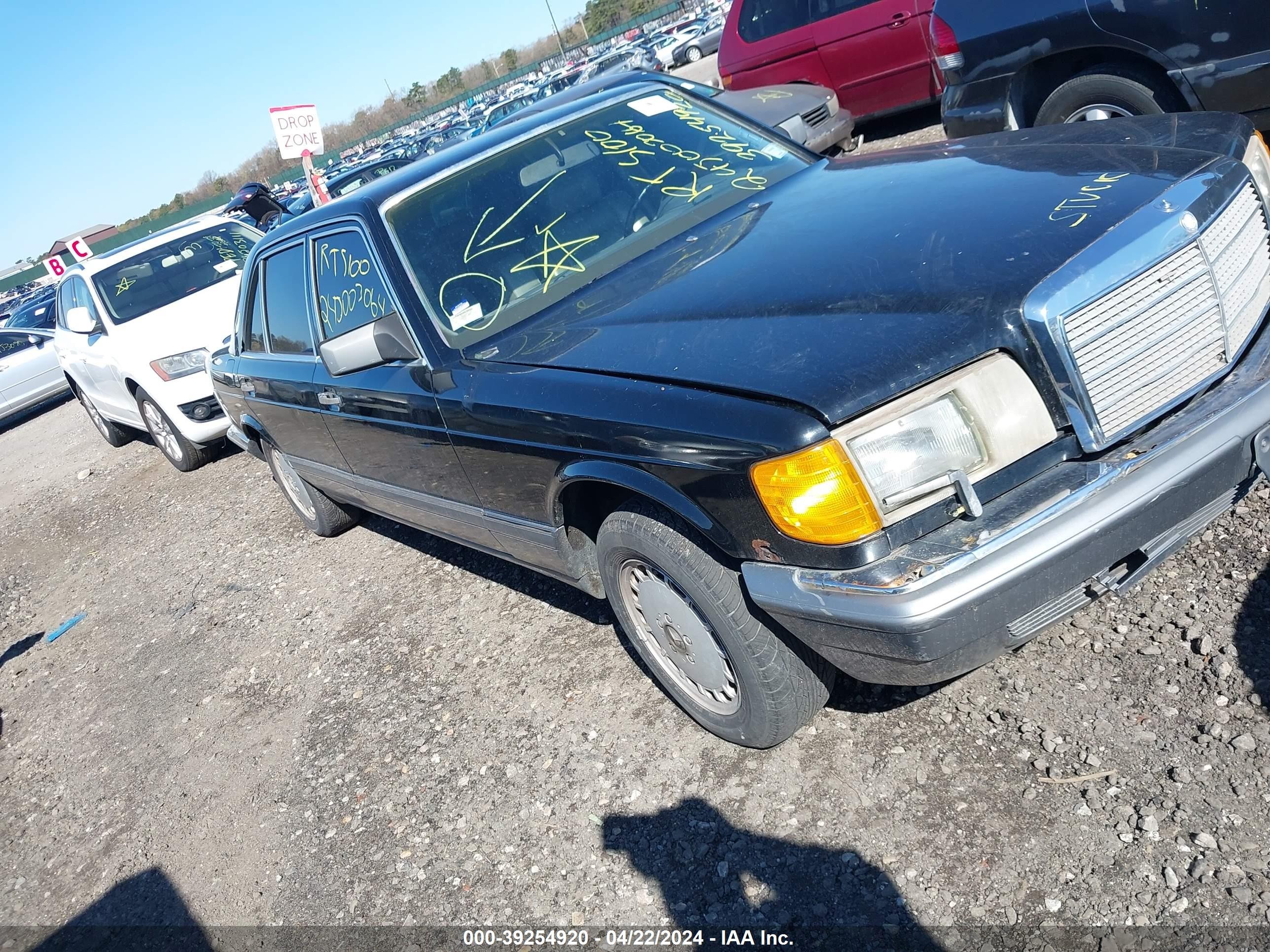 MERCEDES-BENZ NULL 1991 wdbcb35exma591465