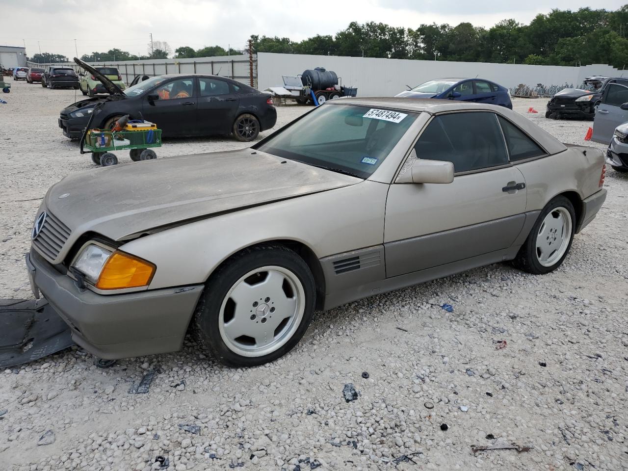 MERCEDES-BENZ SL-KLASSE 1994 wdbfa63e3rf102421