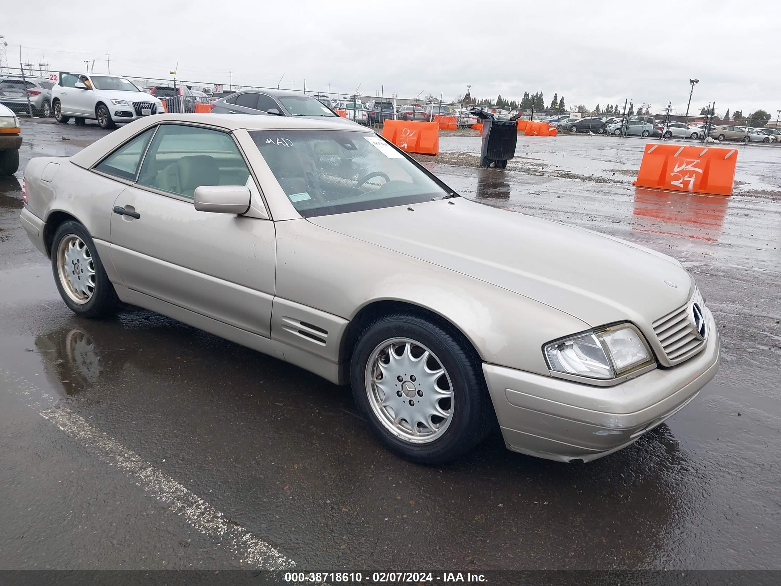 MERCEDES-BENZ SL-KLASSE 1997 wdbfa67f2vf140333