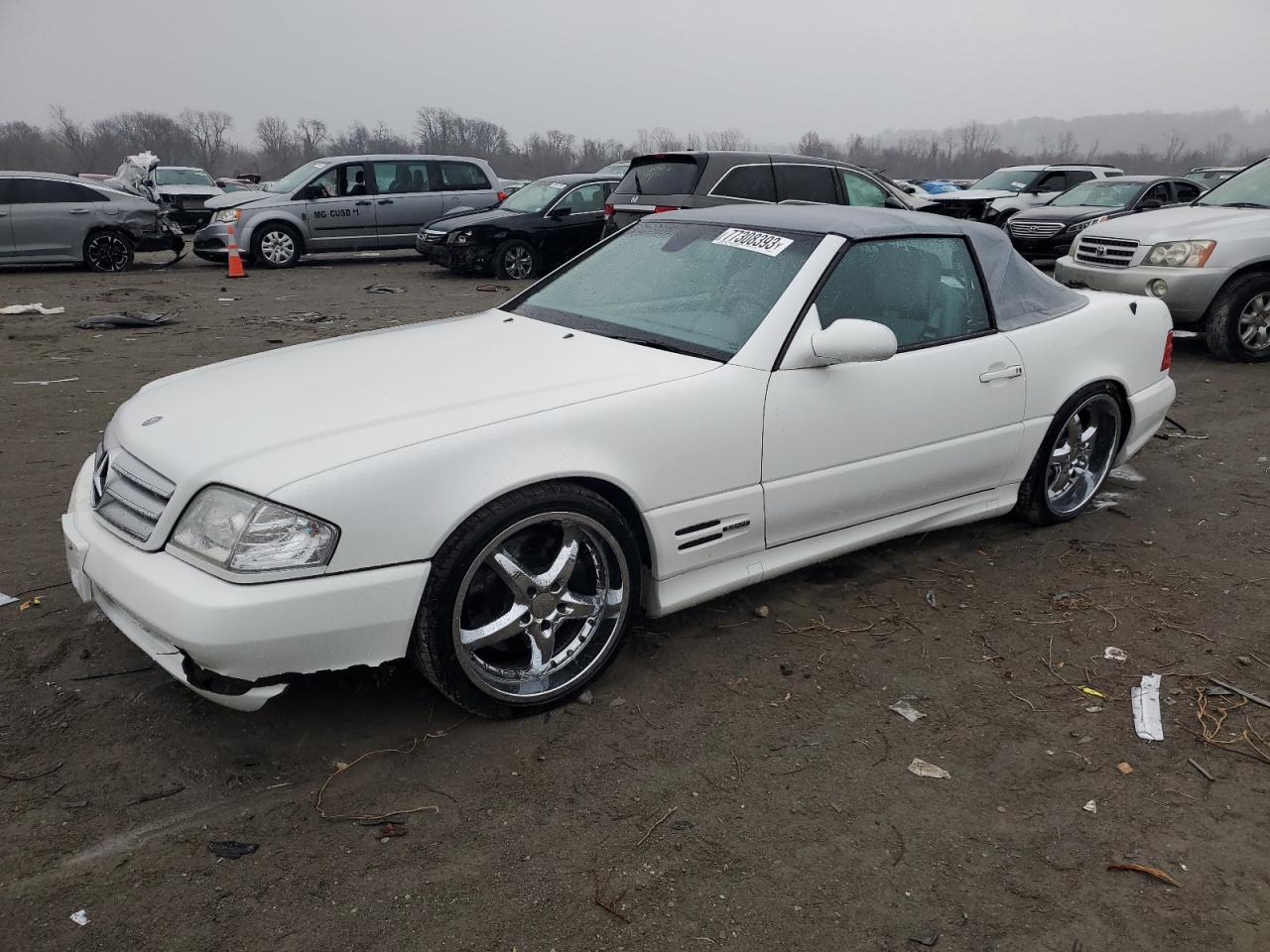 MERCEDES-BENZ SL-KLASSE 2000 wdbfa68f0yf190280