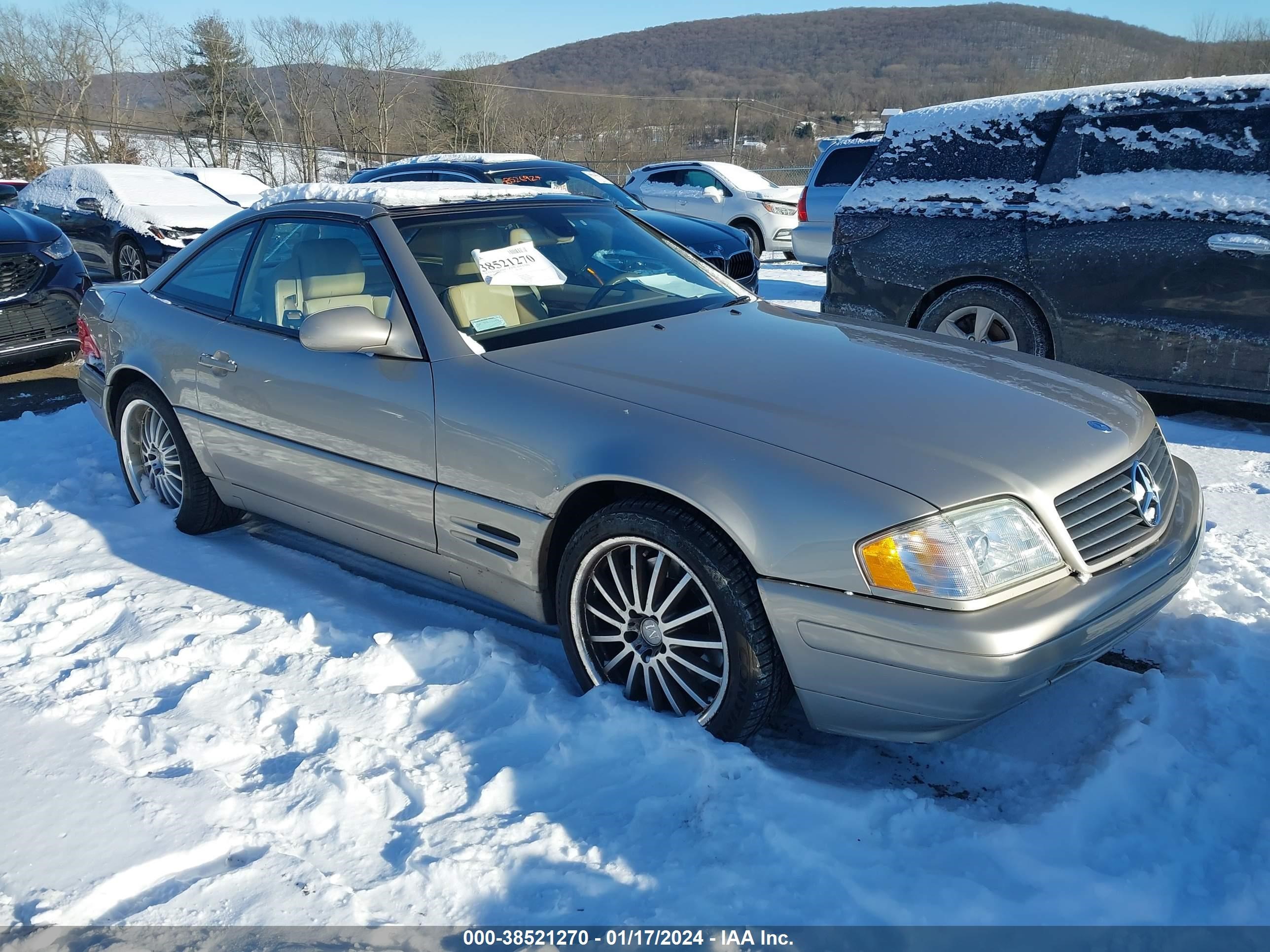 MERCEDES-BENZ SL-KLASSE 1999 wdbfa68f2xf181935