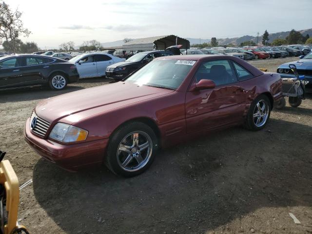 MERCEDES-BENZ SL 500 2000 wdbfa68f6yf191384