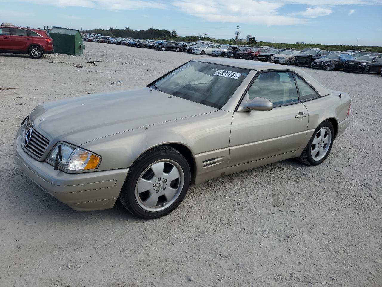 MERCEDES-BENZ SL-KLASSE 1999 wdbfa68f7xf173006