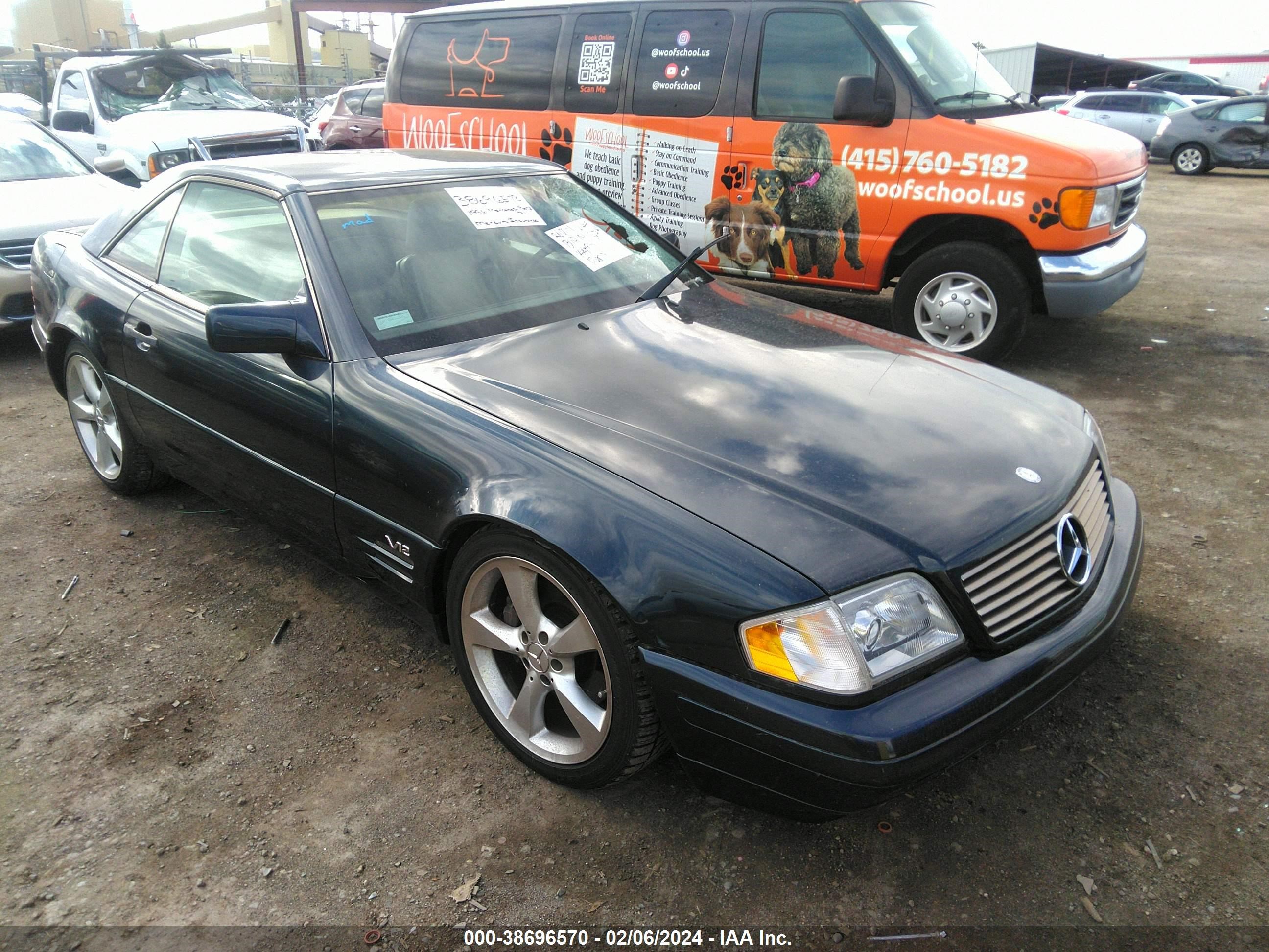 MERCEDES-BENZ SL-KLASSE 1996 wdbfa76f1tf137167