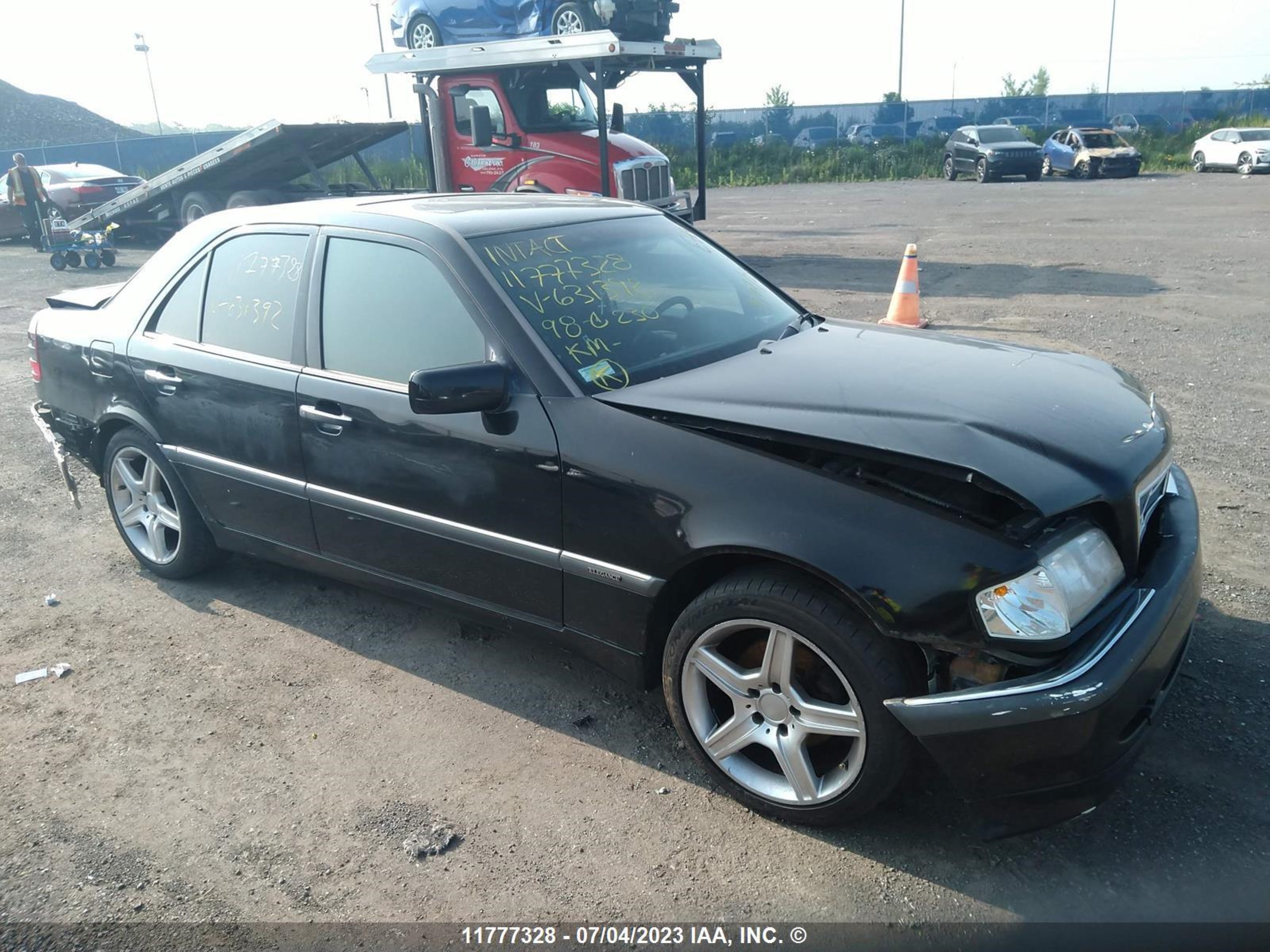 MERCEDES-BENZ C-KLASSE 1998 wdbha23g6wf631392