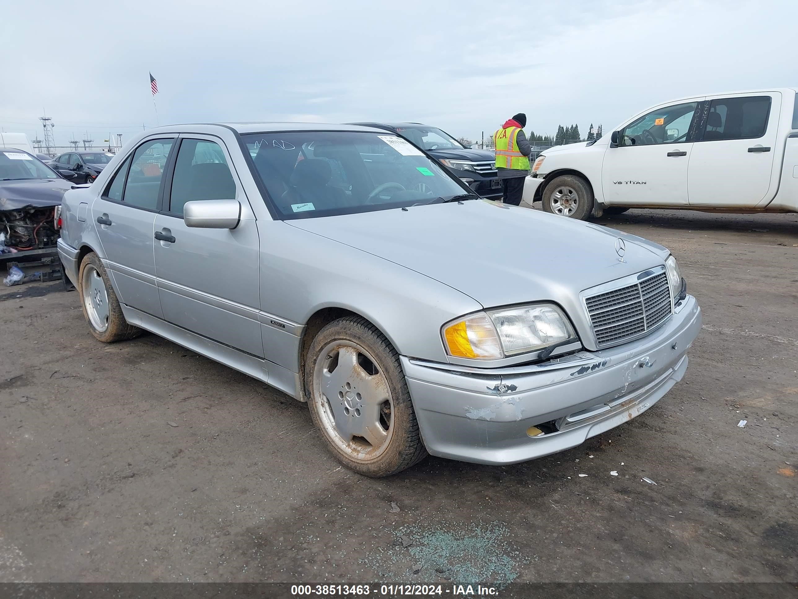 MERCEDES-BENZ C-KLASSE 1997 wdbhm36e9vf581027