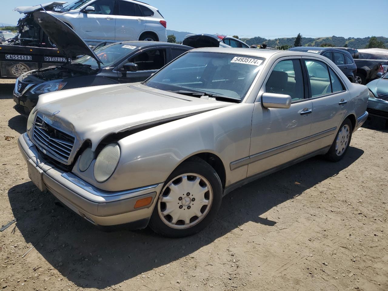 MERCEDES-BENZ E-KLASSE 1997 wdbjf55fxva395768