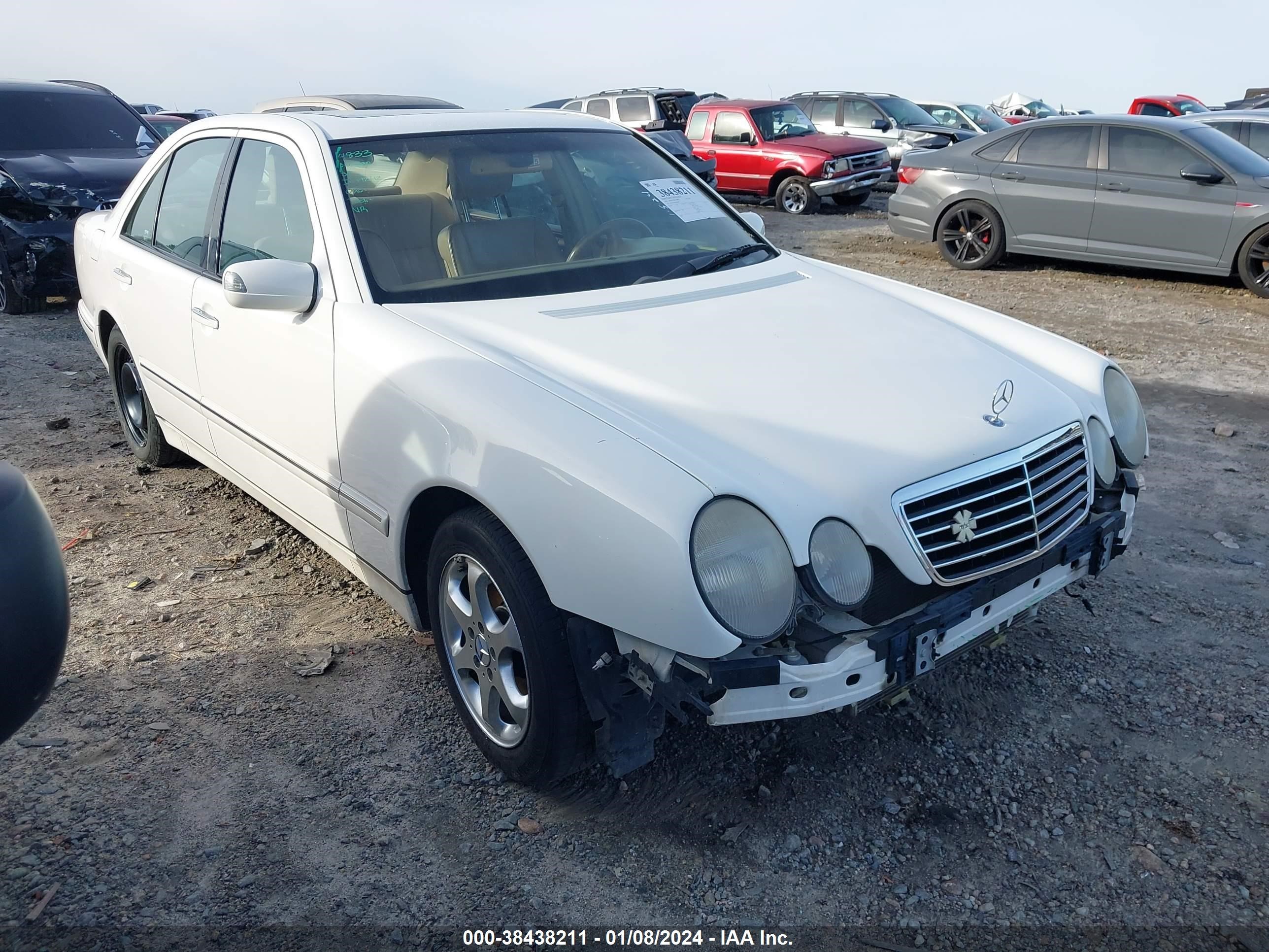 MERCEDES-BENZ E-KLASSE 2002 wdbjf65jx2b428607