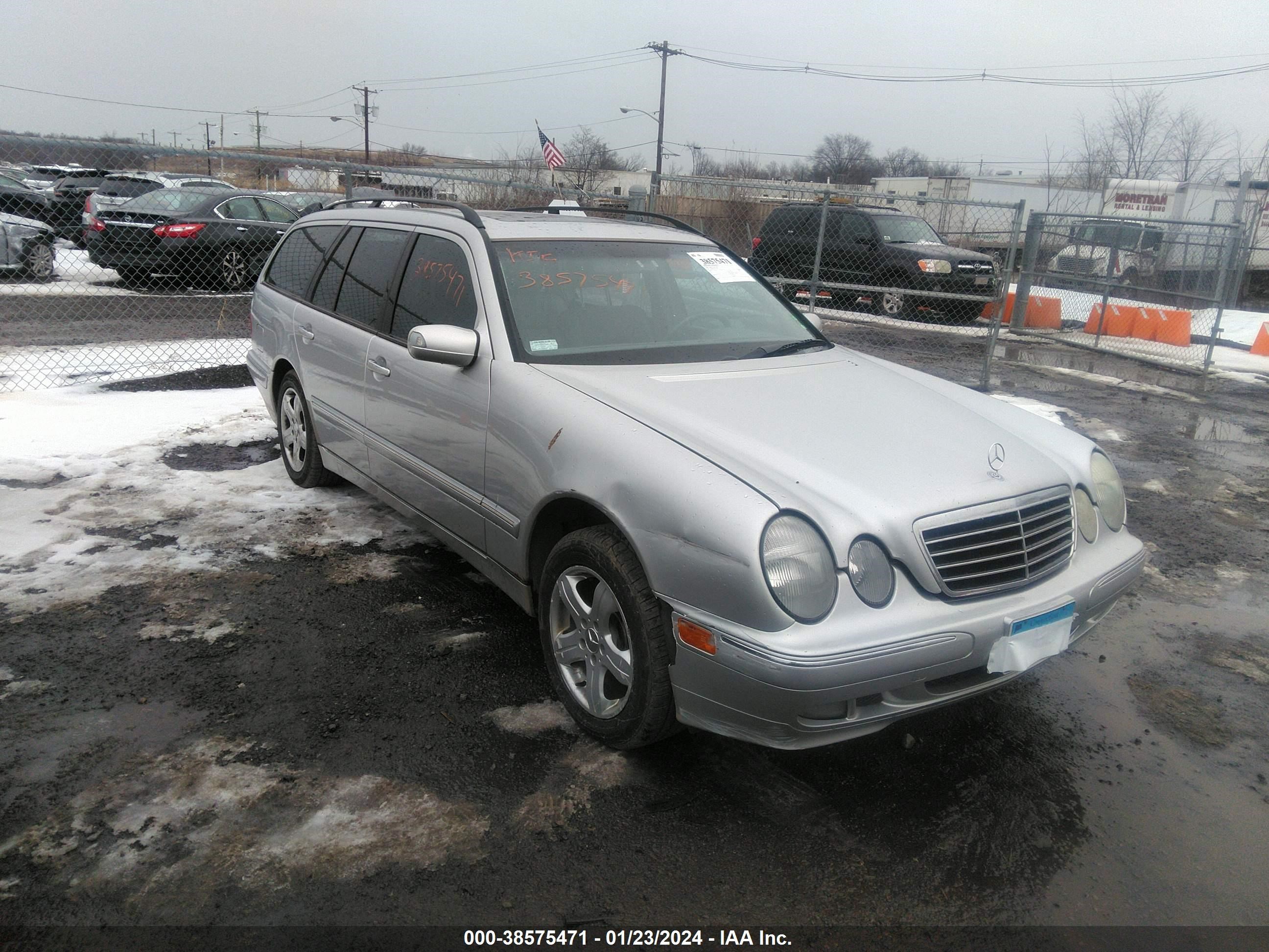 MERCEDES-BENZ E-KLASSE 2002 wdbjh82j22x075597