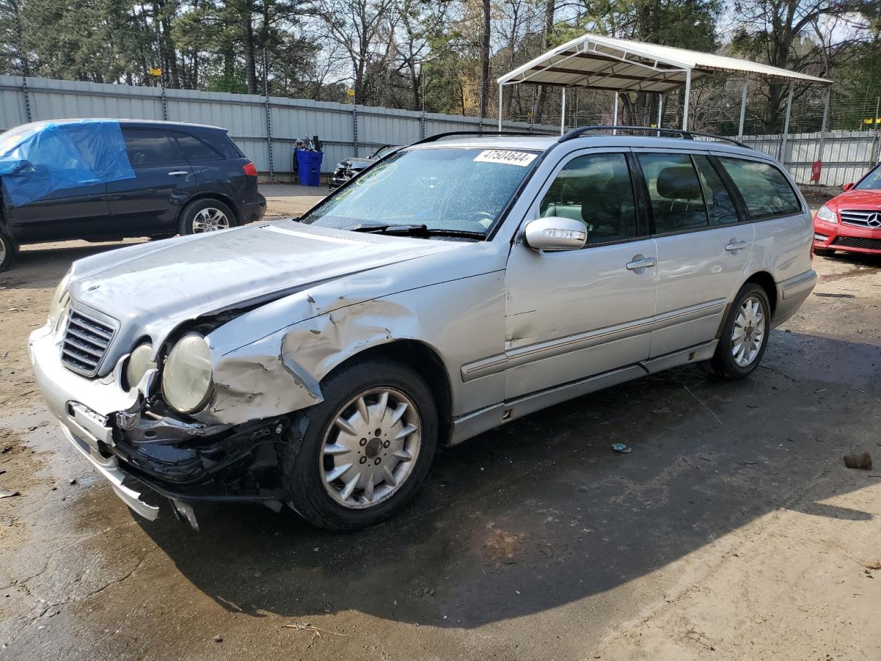 MERCEDES-BENZ E-KLASSE 2001 wdbjh82j31x048519