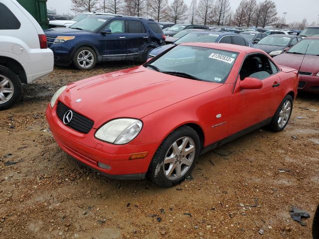 MERCEDES-BENZ SLK-CLASS 2000 wdbkk47f0yf147530