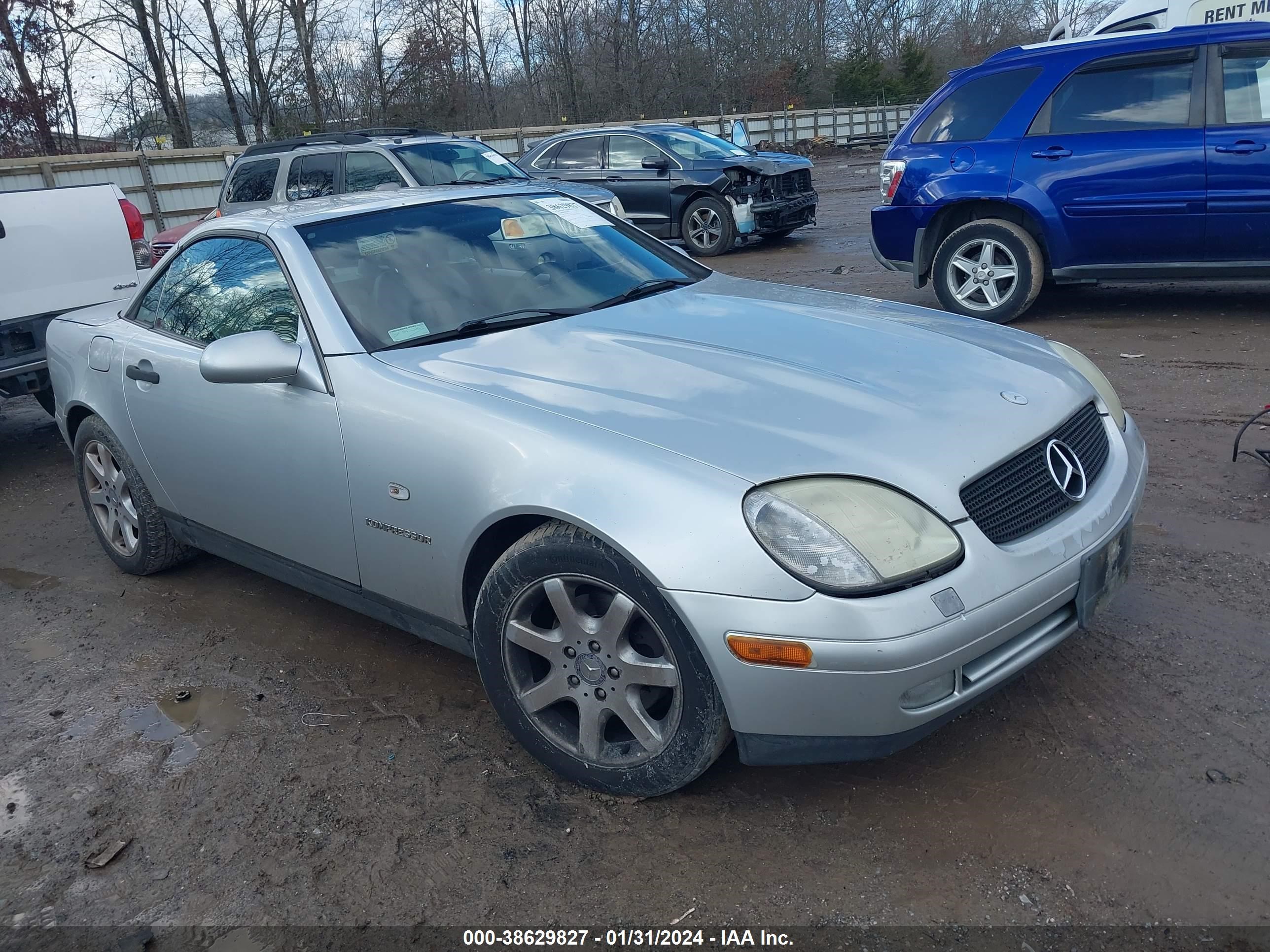 MERCEDES-BENZ SLK-KLASSE 1999 wdbkk47f1xf126555