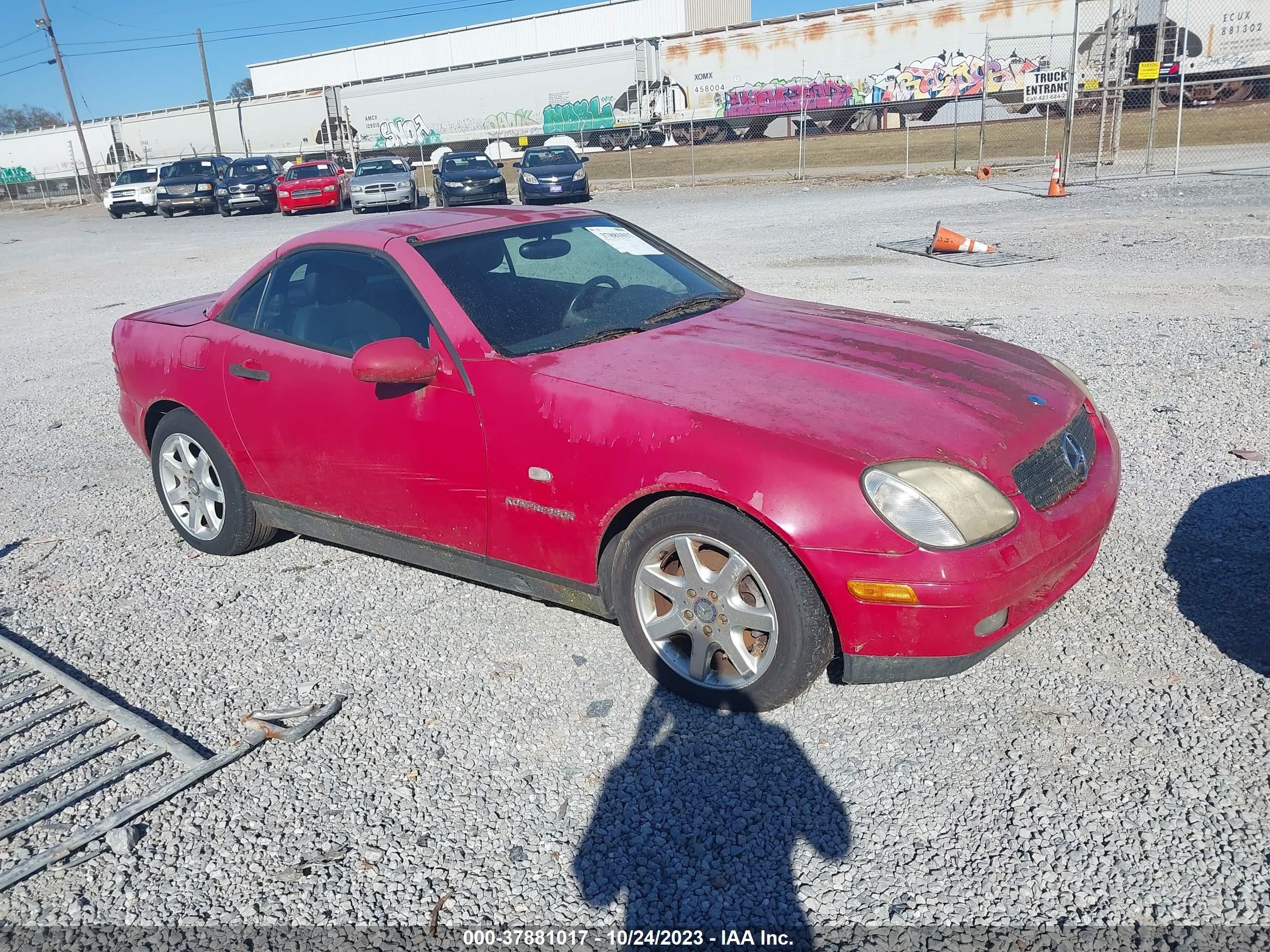 MERCEDES-BENZ SLK-KLASSE 1998 wdbkk47f2wf078143