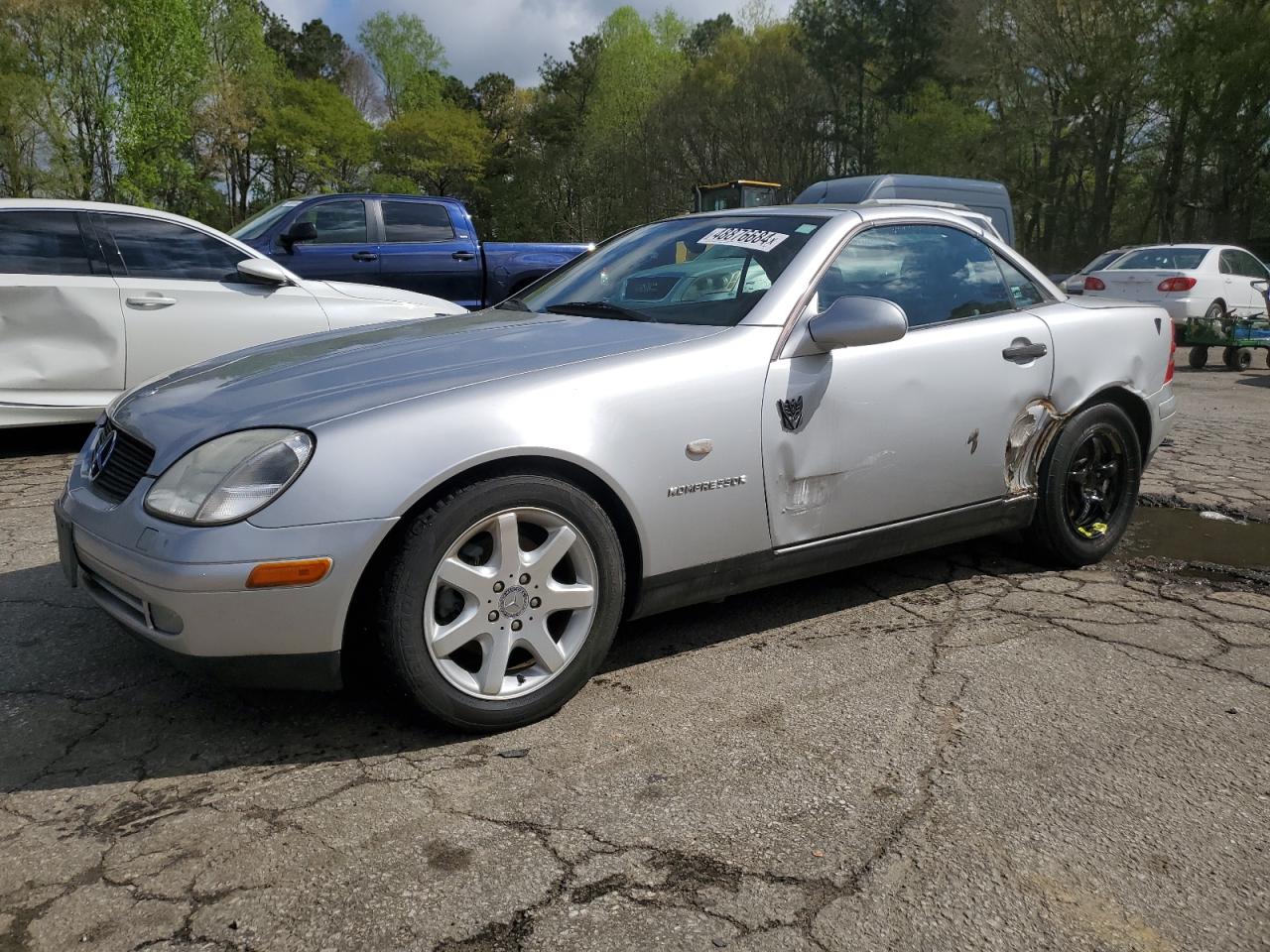 MERCEDES-BENZ SLK-KLASSE 1999 wdbkk47f5xf118622