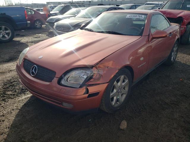 MERCEDES-BENZ SLK-CLASS 2000 wdbkk47f6yf147659