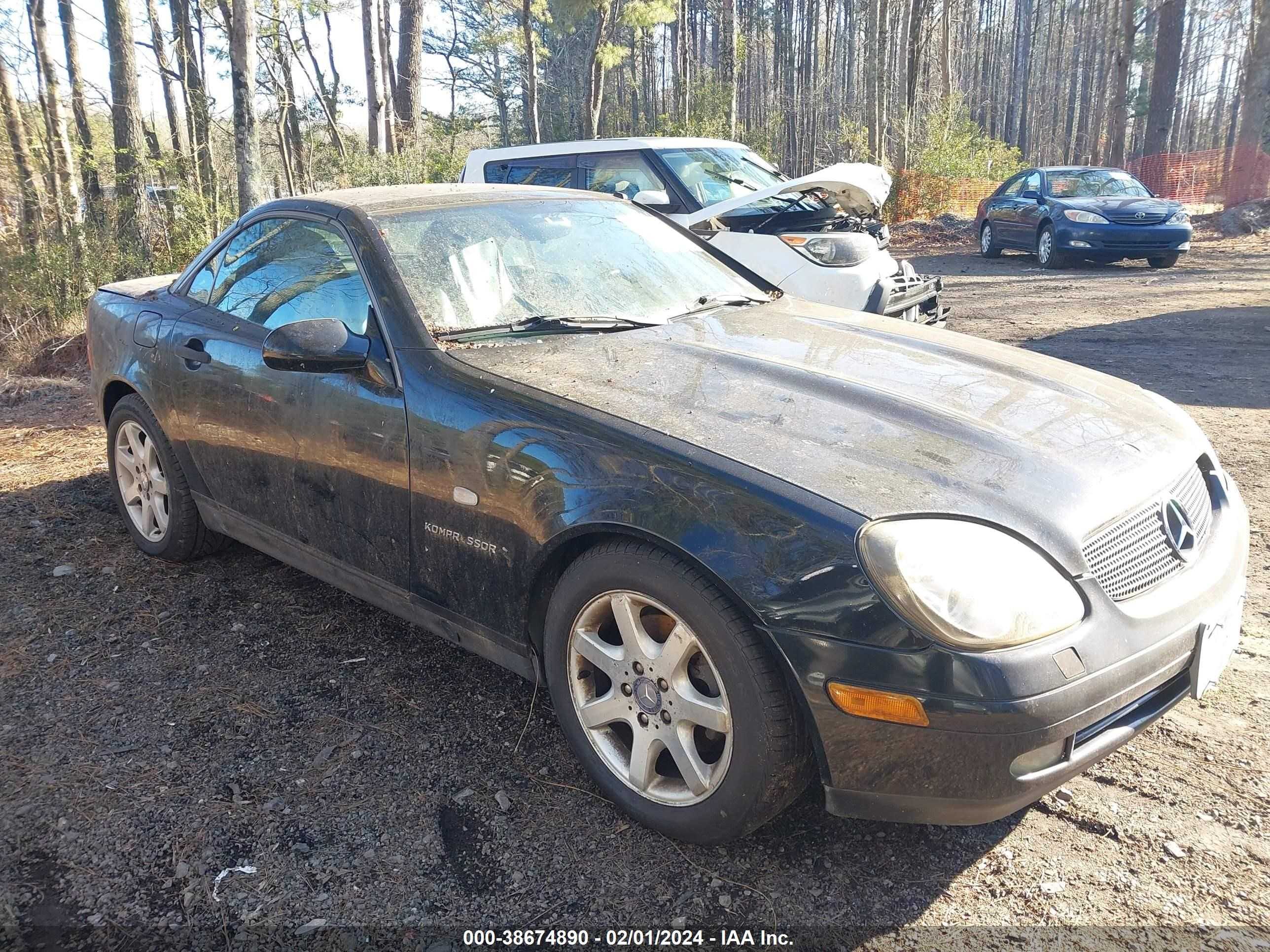 MERCEDES-BENZ SLK-KLASSE 1998 wdbkk47f8wf034163